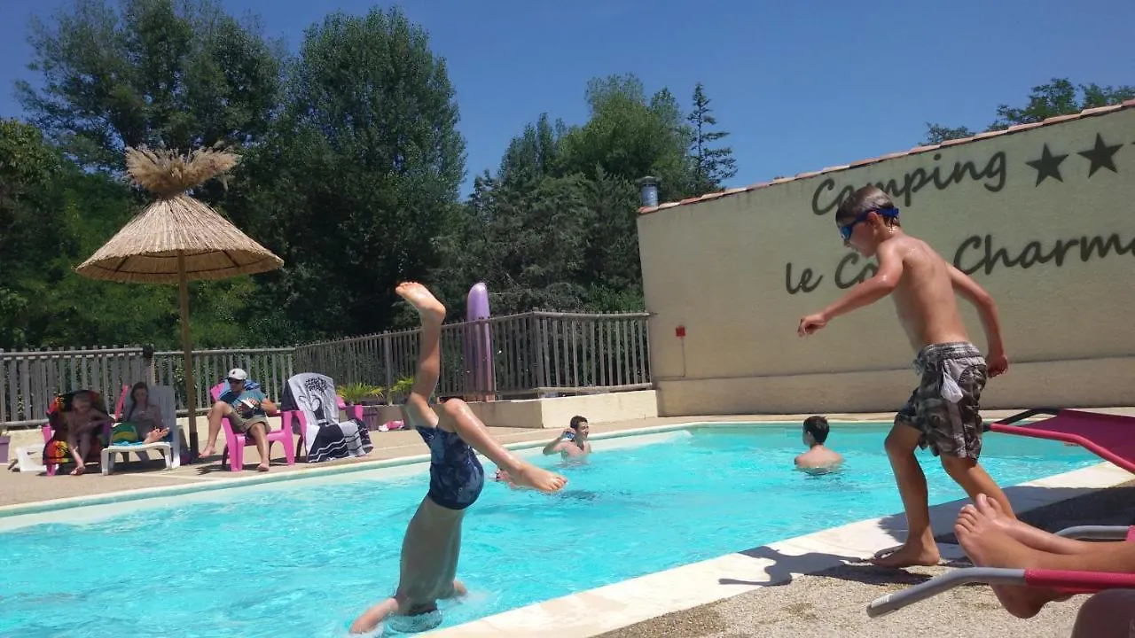 Camping Le Coin Charmant Chauzon 3*,  France